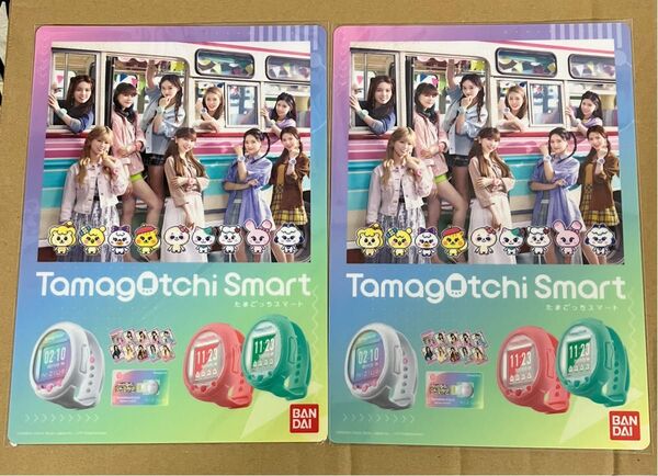 NiziU 下敷き たまごっち たまごっちスマート スマート 非売品