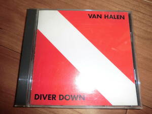 「DIVER DOWN　日本盤」VAN HALEN　ヴァンヘイレン