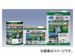 カンペハピオ/KanpeHapio シリコン樹脂系塗料 水性シリコン外かべ用 7L