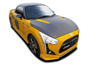 D-SPORT/Dスポーツ エアロボンネット 未塗装 53301-E241-000-KX トヨタ コペン LA400A GR SPORT 2019年10月～