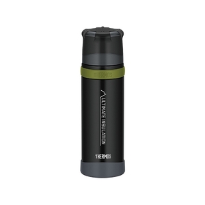 サーモス/THERMOS ステンレスボトル マットブラック 0.5L 山専用・保冷保温・丸洗いOK FFX-501(MTBK)