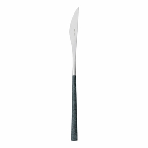 18-10テーブルナイフ刃付き ポーラ マーブルフォレストグリーン BI1409TBK(OPC1101)