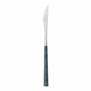 18-10デザートナイフ刃付き ポーラ マーブルフォレストグリーン BI1409DK(OPC1104)