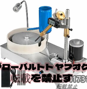 入手困難！1800/2800 RPM ジュエリー研磨機 ポリッシャー 宝石 研磨機 切断 彫刻 掘削 研削用 (Color : With Water Bucket)