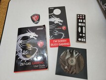 【ジャンク】MSI Z87-G45 GAMING ゲーミングマザーボード ATX 第4世代Coreプロセッサ(Haswell)対応_画像4