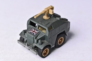 【コンバット チョロＱ】222★BRITISH QUAD GUN TRACTOR★NO.C-04★グリーン★イギリス連邦軍★1980年代物★TAKARA★タカラ★絶版★