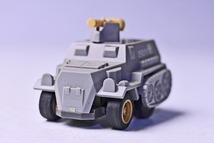 【コンバット チョロＱ】230★GERMAN HANOMAG★NO.C-08★グレー★ドイツ軍★1980年代物★TAKARA★タカラ★絶版★_画像9