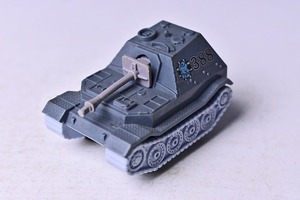 【コンバット チョロＱ】248★ELEFANT GERMAN TANK★NO.C-24★グレーｘアイスブルー★ドイツ軍★1980年代物★TAKARA★タカラ★絶版★