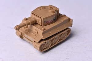 【コンバット チョロＱ】254★TIGER-1 GERMAN TANK★NO.C-13★サンドブラウン★ドイツ軍★1980年代物★TAKARA★タカラ★絶版★