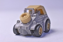 【コンバット チョロＱ】262★GERMAN KUBEL WAGON★NO.C-05★グレーｘサンドブラウン★ドイツ軍★1980年代物★TAKARA★タカラ★絶版★_画像9