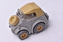 【コンバット チョロＱ】262★GERMAN KUBEL WAGON★NO.C-05★グレーｘサンドブラウン★ドイツ軍★1980年代物★TAKARA★タカラ★絶版★_画像1