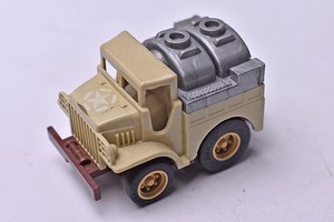 【コンバット チョロＱ】266★U.S.GMC TRUCK★NO.C-03★サンドブラウン★連合軍★1980年代物★TAKARA★タカラ★絶版★