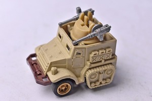 【コンバット チョロＱ】281★U.S.M3A1 HALF TRUCK★NO.C-02★サンドブラウン★連合軍★1980年代物★TAKARA★タカラ★絶版★