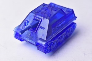 【コンバット チョロＱ】295★JAGD PANTHER GERMAN TANK★NO.C-15★スケルトンブルー★ドイツ軍★1980年代物★TAKARA★タカラ★絶版★