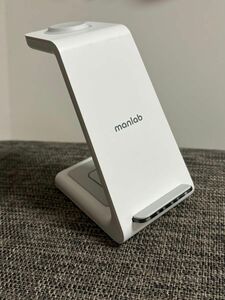 Manlab iPhoneワイヤレス充電器 アップルウォッチ3 in 1