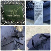 Henry Cotton's 【希少 XLサイズ位 美品】 テーラードジャケット 50 ヘンリーコットンズ ビジネス 通勤 仕事 セットアップ 春夏 軽量_画像7