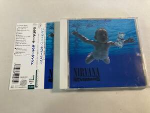 【1】8907◆Nirvana／Nevermind◆ニルヴァーナ／ネヴァーマインド◆国内盤◆帯付き◆