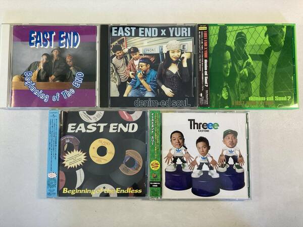 W8465 EAST END, EAST END×YURI CD 5枚セット｜Beginning of The END Beginning of the Endless Three denim-ed soul