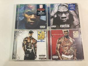 W8502 50セント 4枚セット｜50 Cent Get Rich or Die Tryin' The Massacre Curtis Before I Self Destruct