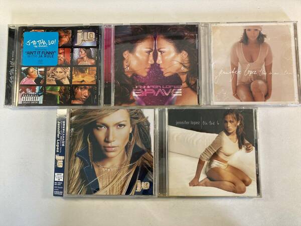 W8521 ジェニファー・ロペス 5枚セット｜Jennifer Lopez On the 6 J.Lo This Is Me... Then Brave J to tha LO! The Remixes