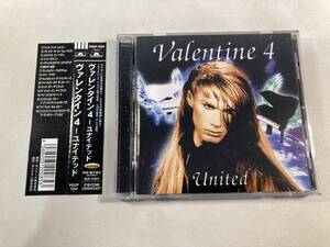 【1】M9161◆Valentine／4 - United◆ヴァレンタイン／4 - ユナイテッド◆国内盤◆帯付き◆