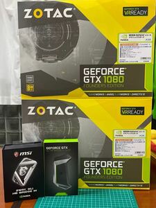 ZT-P10800A-10P/ZTGTX1080-8GD5XFE001 ［ZOTAC GeForce GTX 1080 Founders Edition］