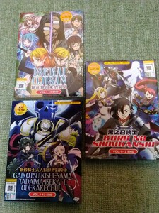 海外版アニメDVD６セットです