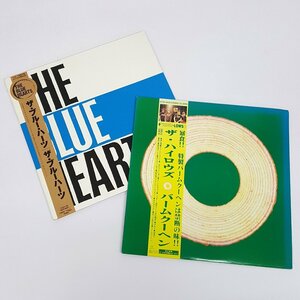 《ジャンク》THE BLUE HEARTS ザ・ブルーハーツ ザ・ハイロウズ バームクーヘン LP レコード セット 帯付き《100サイズ・福山店》