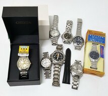 《ジャンク》CITIZEN シチズン SEIKO セイコー 腕時計 メンズ ウオッチ まとめ売り 《60サイズ・福山店》_画像1