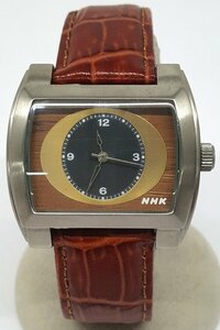 《ジャンク》NHK 時報風 腕時計 クオーツ メンズ ウォッチ《60サイズ・福山店》