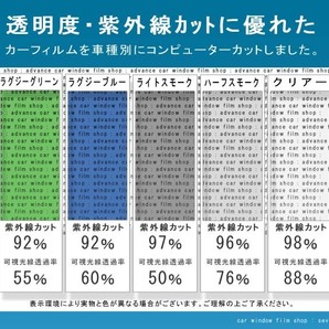 ライトスモーク 50% 運転席、助手席 ムーブコンテ ムーヴコンテ L575S・L585S カット済みフィルムの画像2