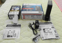 ELECOM WiFi6ルーター　WiFi中継器セット　(WRC-3000GSM WTC-C1167GC-W) USED 送料無料！_画像2