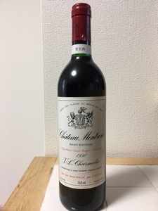 シャトー・モンローズ　1990　Chateau Montrose 1990