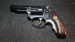 [TOKYO CMC S&W.38 chief special revolver No.36 resin made model gun cartridge attached used ]