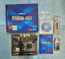 【送料無料】ASRock B560M-HDV　LGA1200　　＃150_画像1