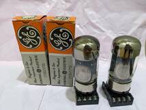  GENERAL ELECTRIC 6550A GE 6550A KT88互換　２本ペア　動作品_画像1