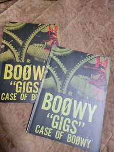 バンドスコア　ボウイ　”GIGS” CASE OF BOOWY　1+2　3+4　2セット　氷室京介　布袋寅泰　松井恒松　高橋まこと