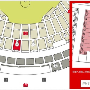 2024年 開幕戦 3/29 オリックスvsソフトバンクホークス ネット裏ビュー指定席 1枚 チャンピオンリング付チケットの画像1