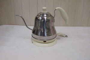  secondhand goods *BRUNO BOE025* drip kettle * ivory electric kettle stainless steel * operation verification ending *209-J10845