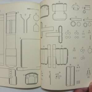 ☆ 摺本好作 著 日本の蒸気機関車 ペーパークラフト 1986年 誠文堂新光社 難あり ☆の画像8