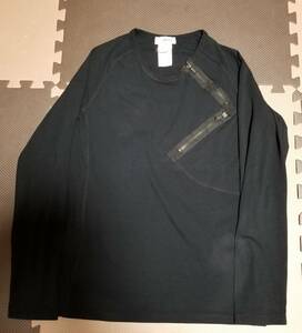 VERSACE Versace collection long sleeve T shirt black black size L