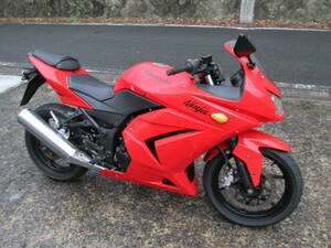 福岡県から【ninja250R】★赤★すぐ乗れます！★北九州,直方,飯塚,宗像