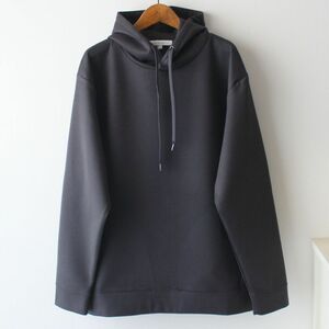 【Lサイズ】新品タケオキクチ THE SHOP TK 起毛加工 ストレッチ TOUCH ME HOODIE タッチミー パーカー　チャコール　メンズ