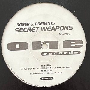 Roger S. / Secret Weapons Volume 1 (94年USオリジナル2枚組, Roger Sanchez, Theo Parrish, Kerri Chandler)