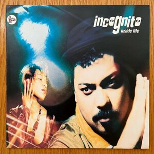 【Talkin' Loud】Incognito / Inside Life (1991年LP!! Gilles Peterson)