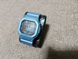 美品　CASIO G-SHOCK タフソーラー　GW-M5610U-2JF 国内正規品　ネイビー 