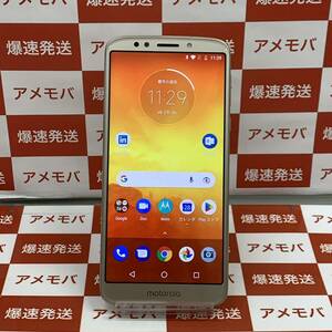 爆速発送 極美品 moto e5 16GB SIMフリー XT1944-6 ファインゴールド