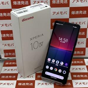 値下げ Xperia 10 IV 128GB docomo版SIMフリー SO-52C 新品同様[246729]