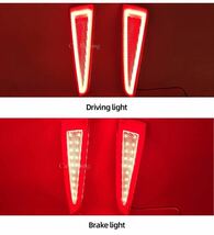 レクサス[RX]■リアバンパー リフレクター LED 左右セット RX300/RX200t/RX450h[2016-2019]防水/RX/4代目AL20型/修理やリペアにも/_画像4