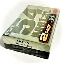 未開封　カセットテープ　SONY　METAL　CDix Ⅳ　54　2PACK　　　S318 _画像1